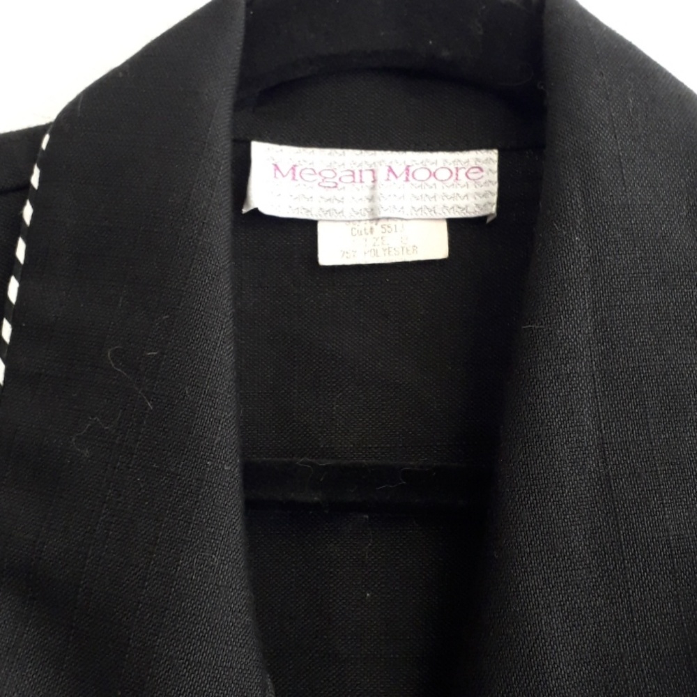 True Vintage 80's Megan Moore Retro Dress - Picture 3 of 9